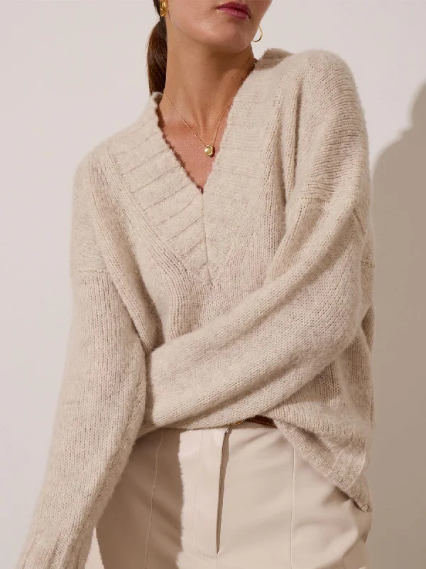 The Emme V Neck Sweater