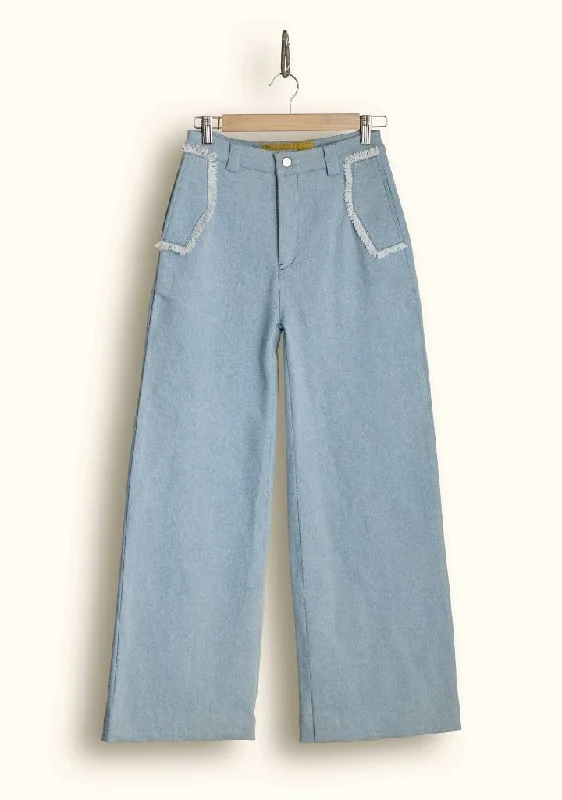 Fringed Pocket Pants