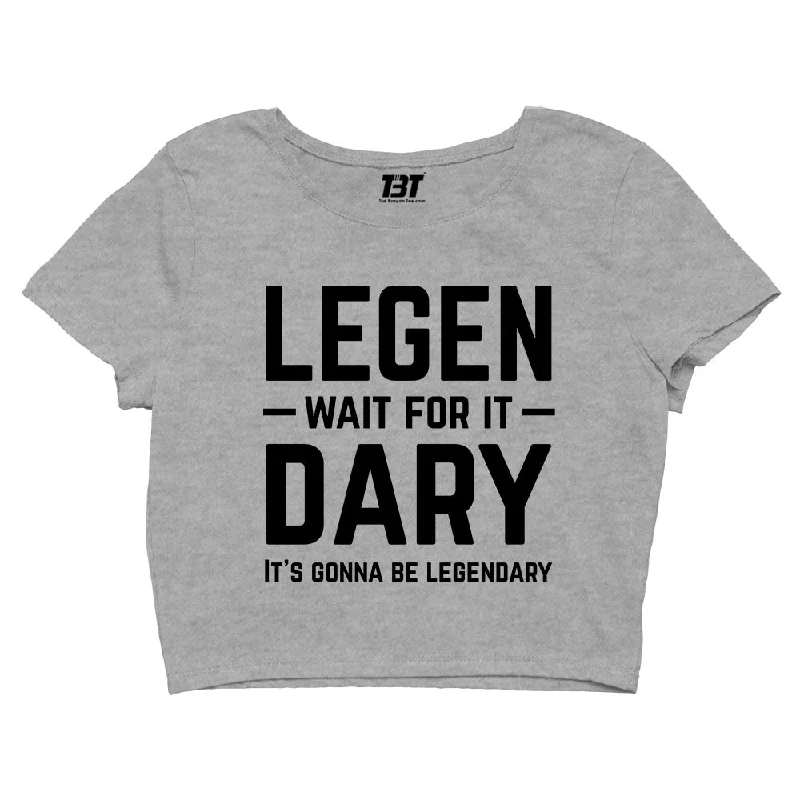 How I Met Your Mother Crop Top - Legendary - Wait For It