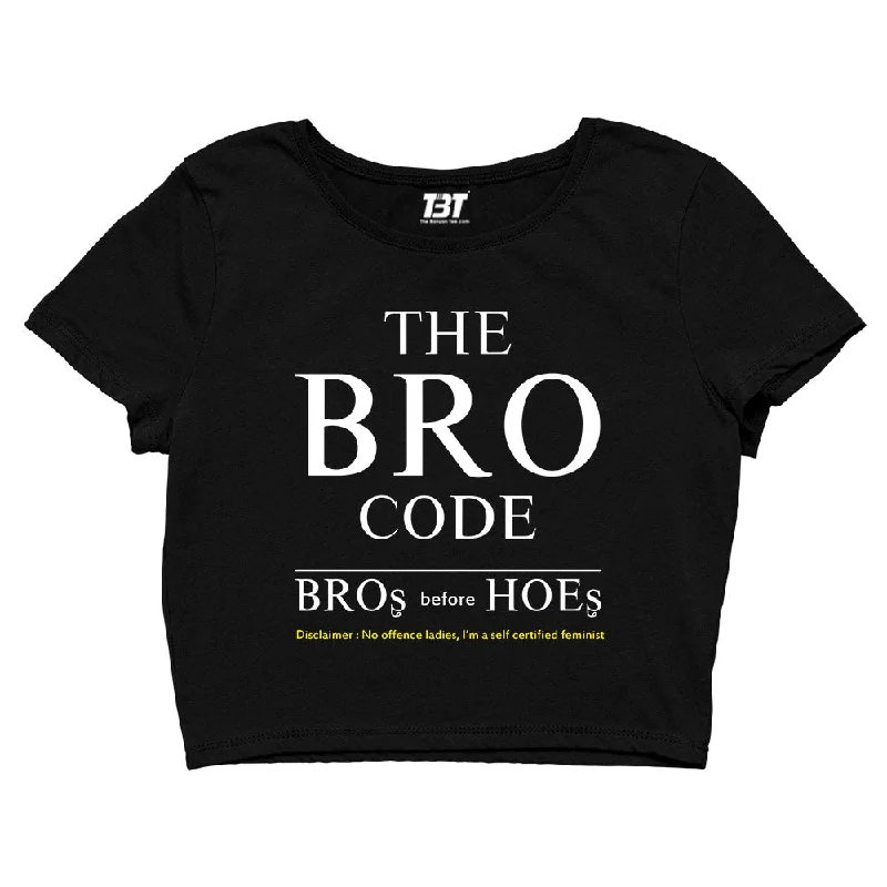 How I Met Your Mother Crop Top - Bro Code