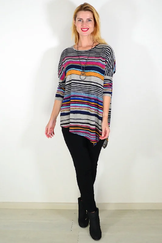 Winter Walk My Way Fleece Tunic Top