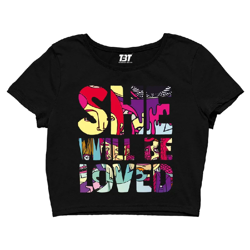 Maroon 5 Crop Top - She Will Be Loved