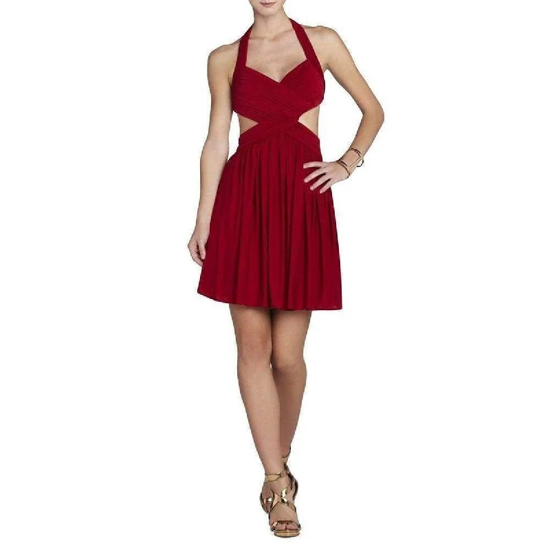 Shea Halter Cutout Cocktail Dress