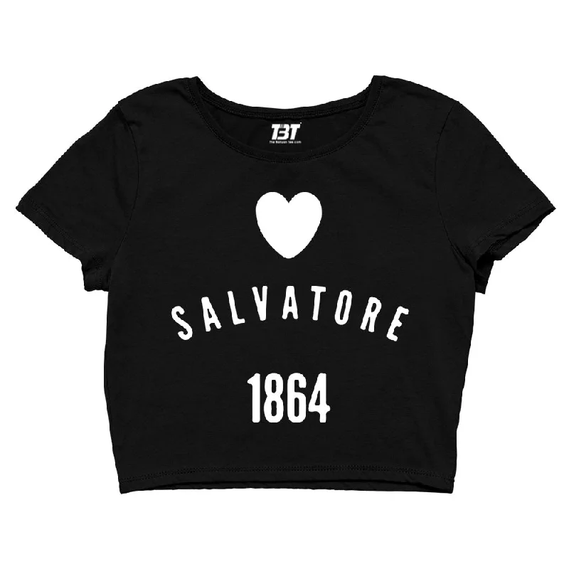 The Vampire Diaries Crop Top - Salvatore