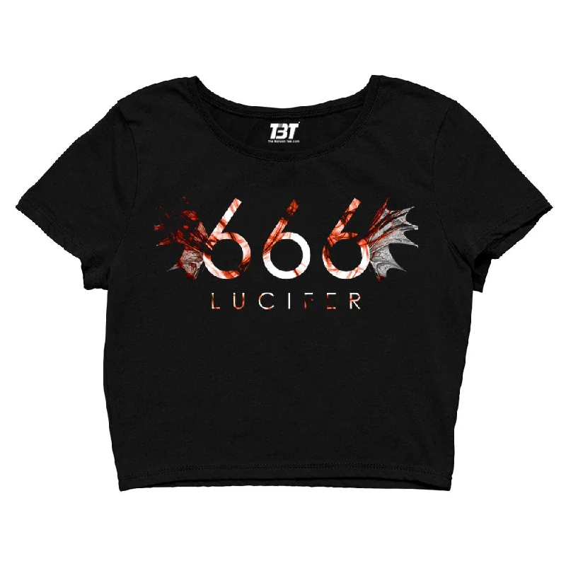 Lucifer Crop Top - 666