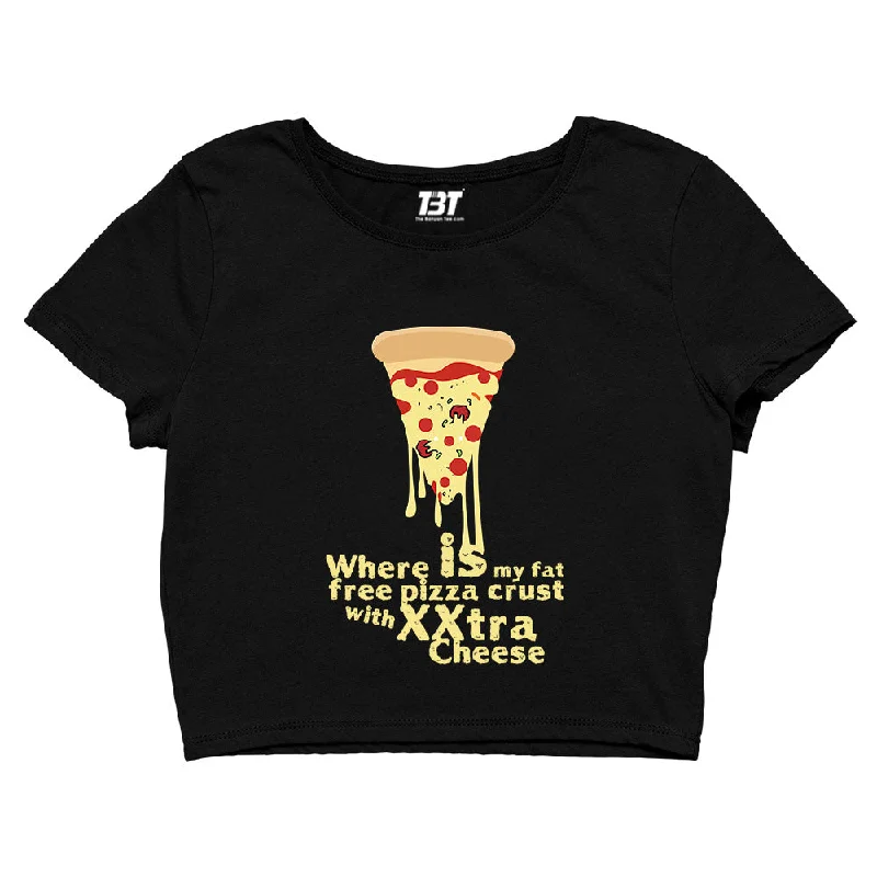 Friends Crop Top - Joey's Fat Free Pizza