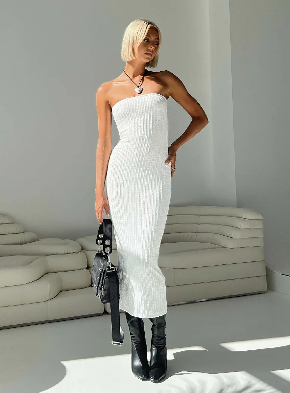 Lasance Maxi Dress White