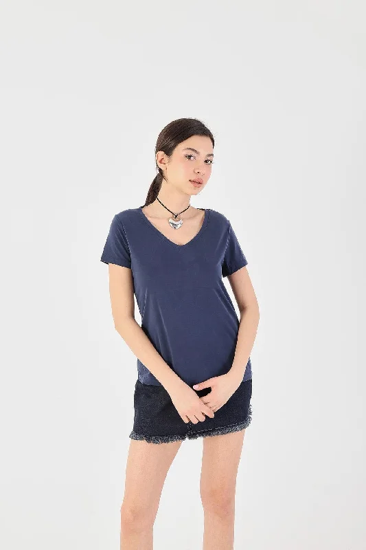 V-Neck Modal Basic T-Shirt