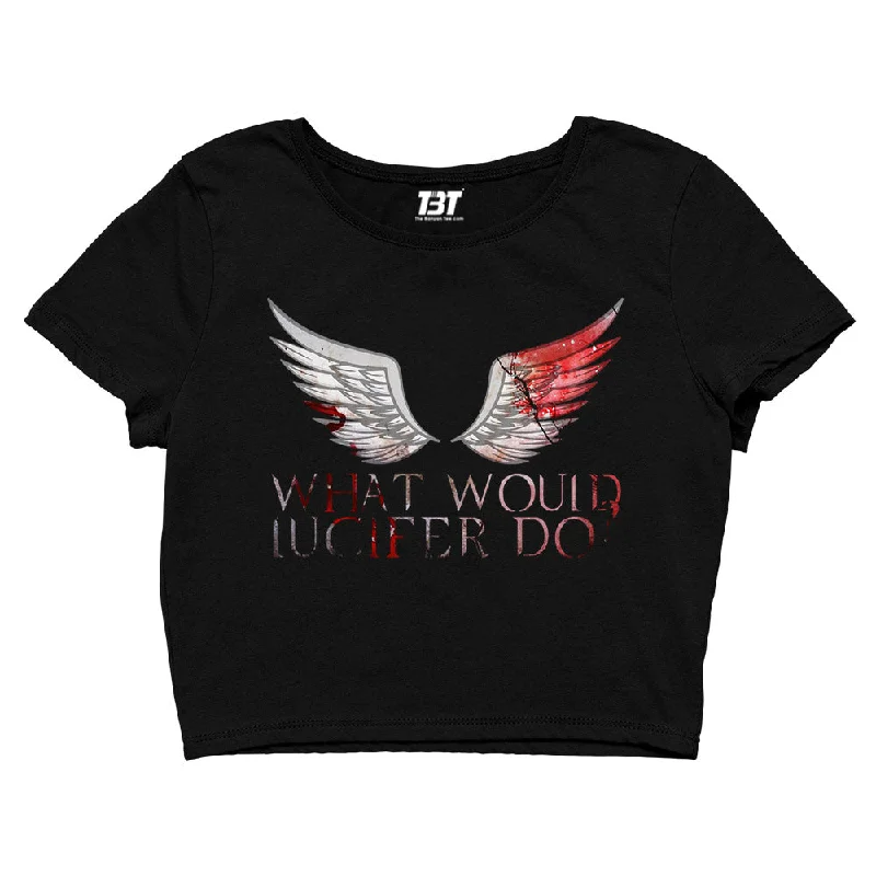 Lucifer Crop Top - What Would Lucifer Do?