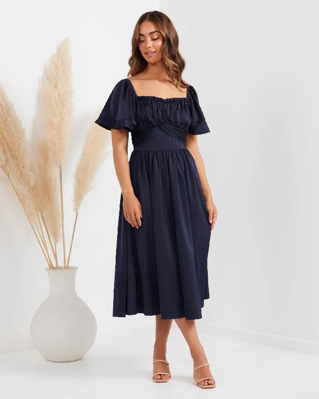 Kay Dress-Navy