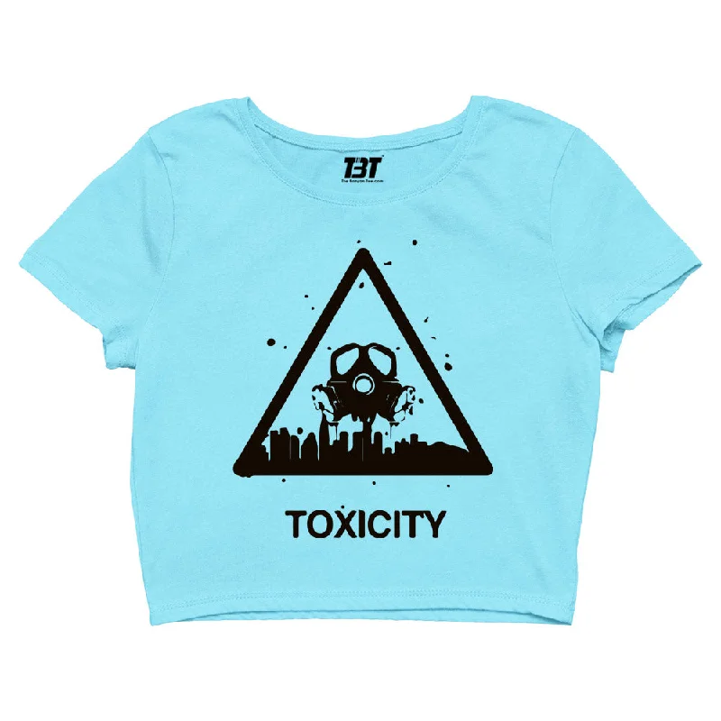 System Of A Down Crop Top - Toxicity