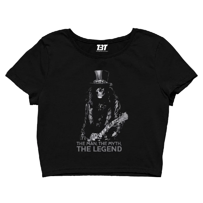 Guns N' Roses Crop Top - The Legend - Slash