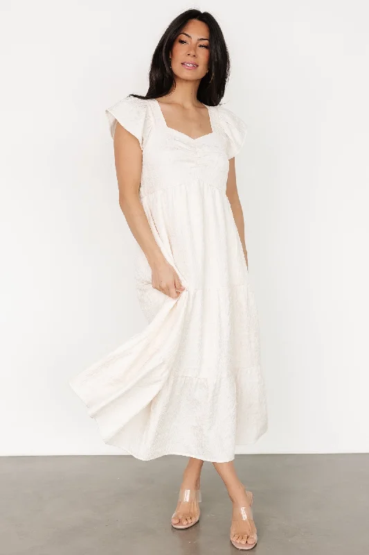 Kesler Midi Dress | Cream