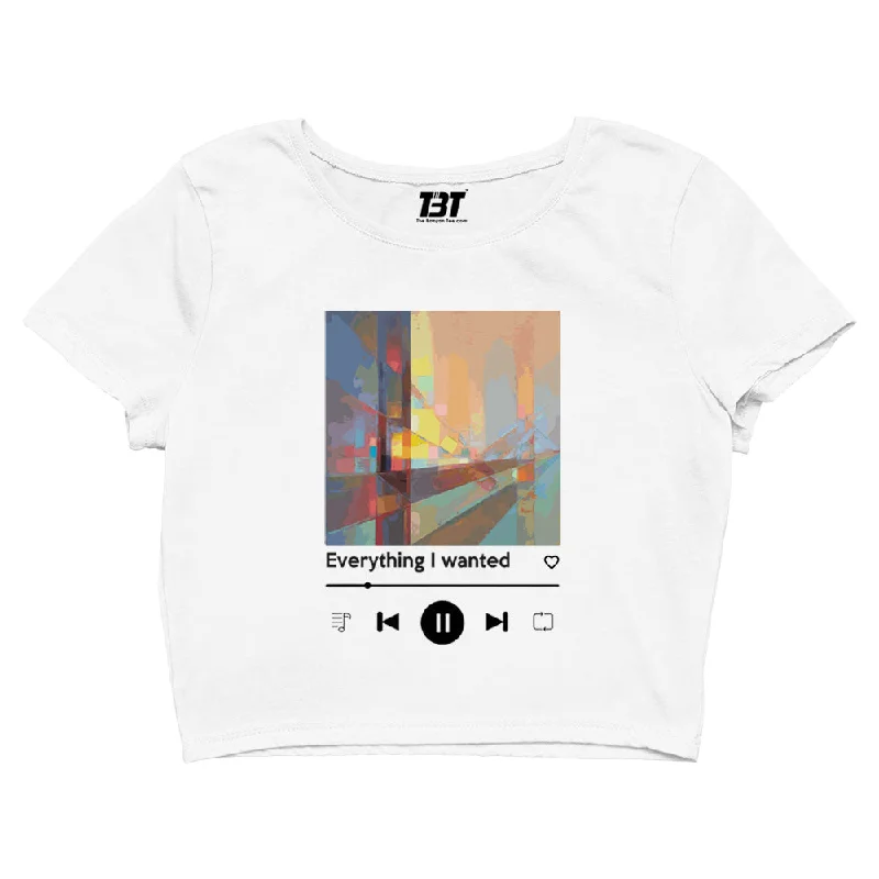 Billie Eilish Crop Top - Everything I Wanted