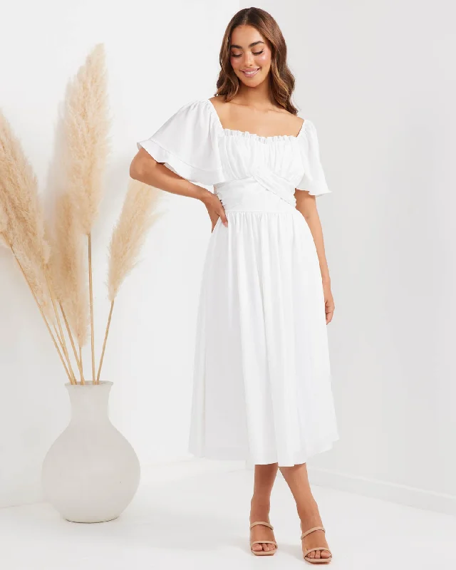 Kay Dress-White