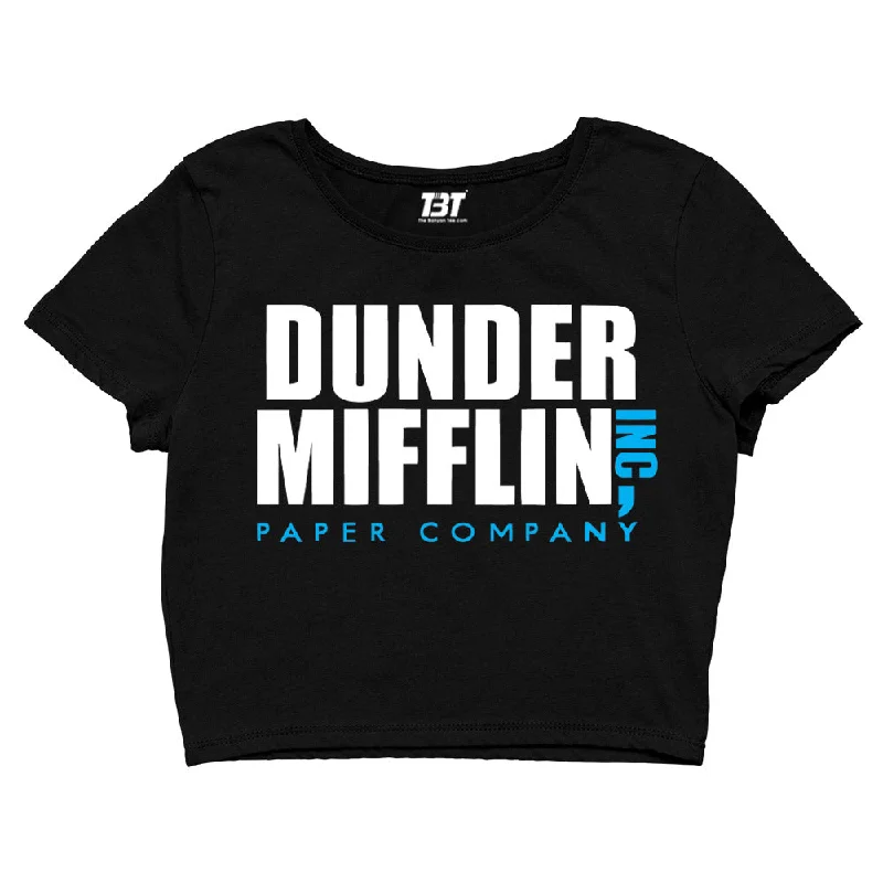 The Office Crop Top - Dunder Mifflin