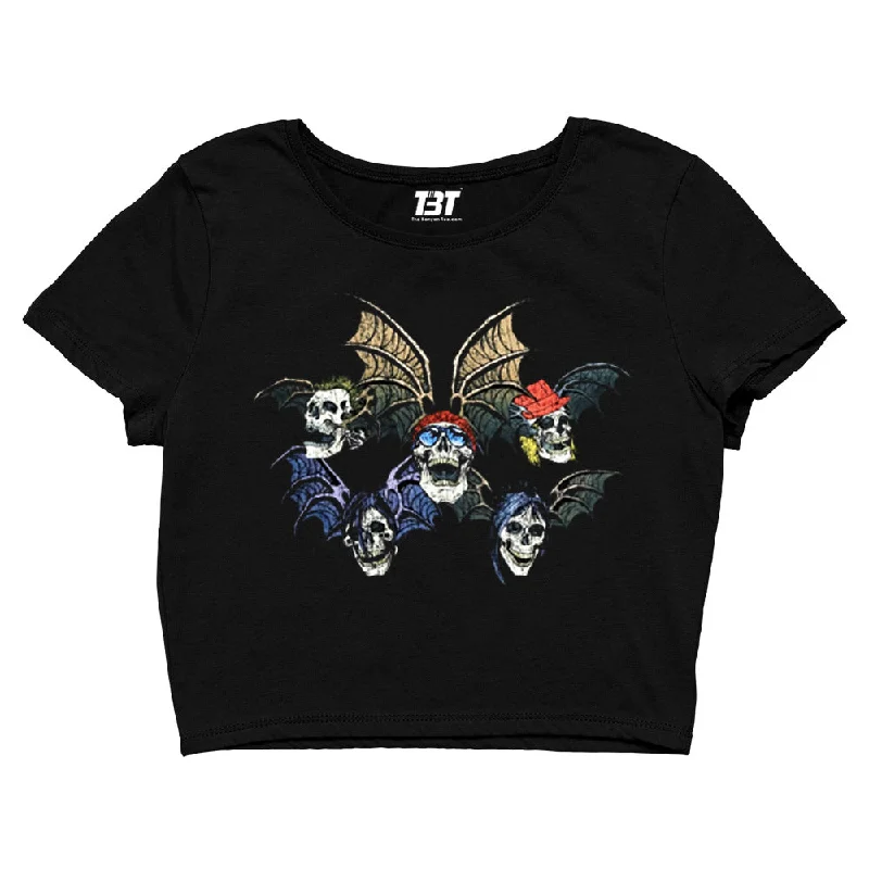 Avenged Sevenfold Crop Top - Death Bats