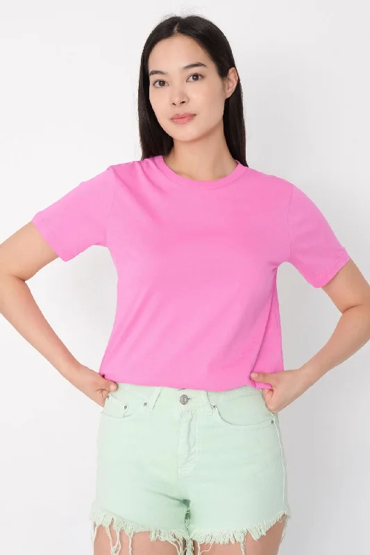 Basic T-shirt With Round Neck