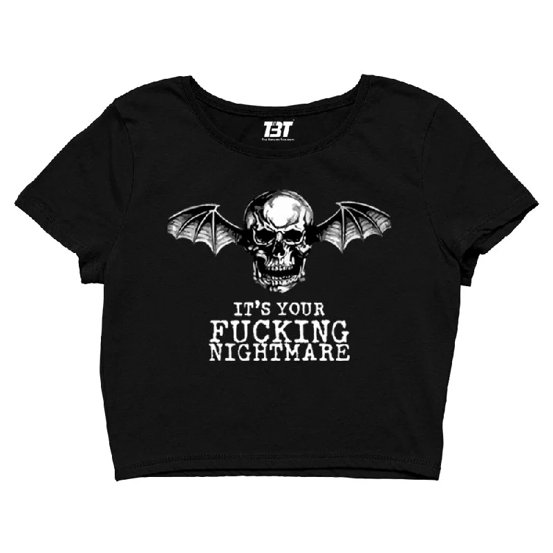 Avenged Sevenfold Crop Top - Nightmare