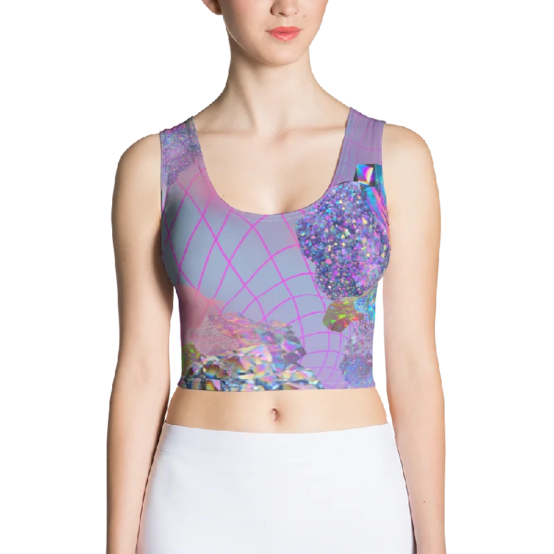 Crystal Clouds Crop Top