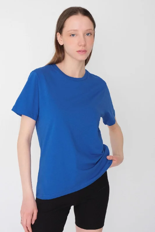 Basic T-shirt With Round Neck