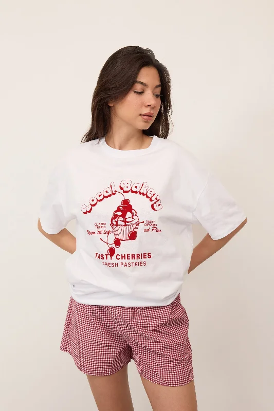 Cherry Printed T-Shirt