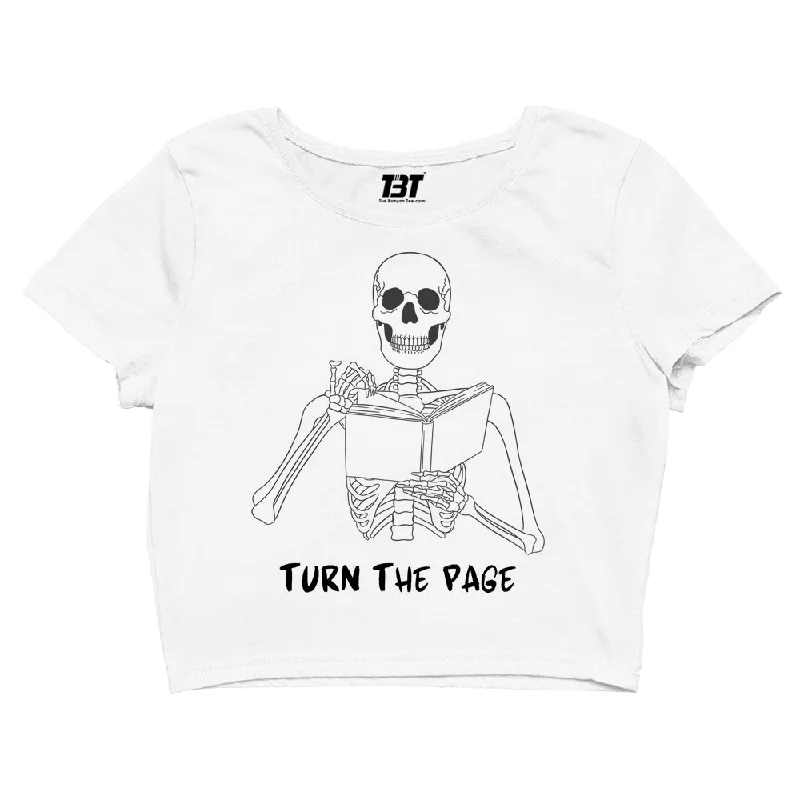 Metallica Crop Top - Turn The Page Meme