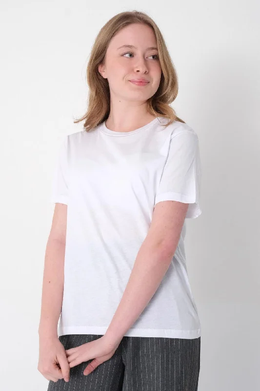 Basic T-shirt With Round Neck