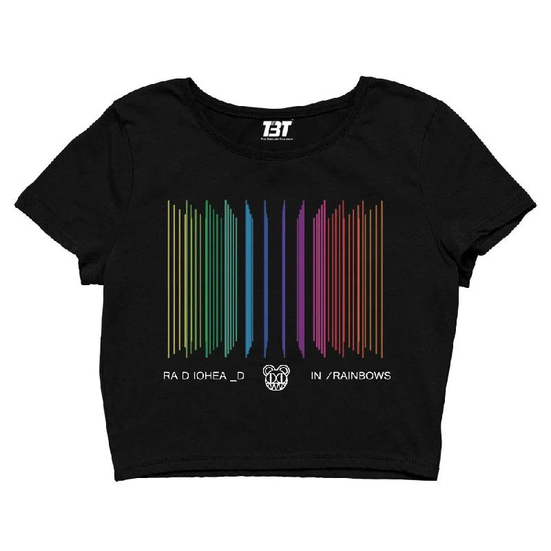 Radiohead Crop Top - In Rainbows