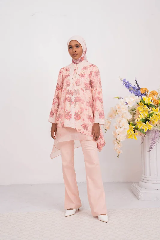 Lathika Tunic & Scarf Set Strawberry Cake