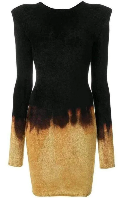 Black Velvet Dress Fire Dress